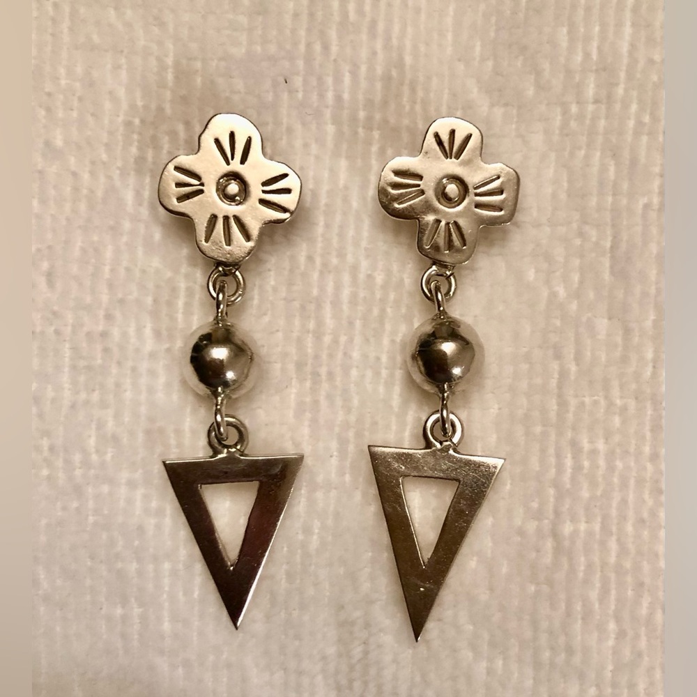Sterling Silver Dangle Earrings